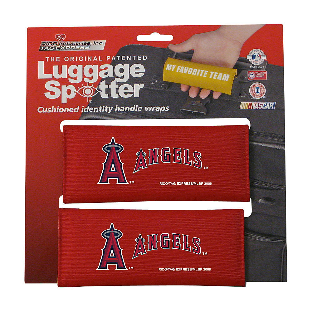 Luggage Spotters MLB Anaheim Angels Luggage Spotter Red Luggage Spotters Luggage Accessories