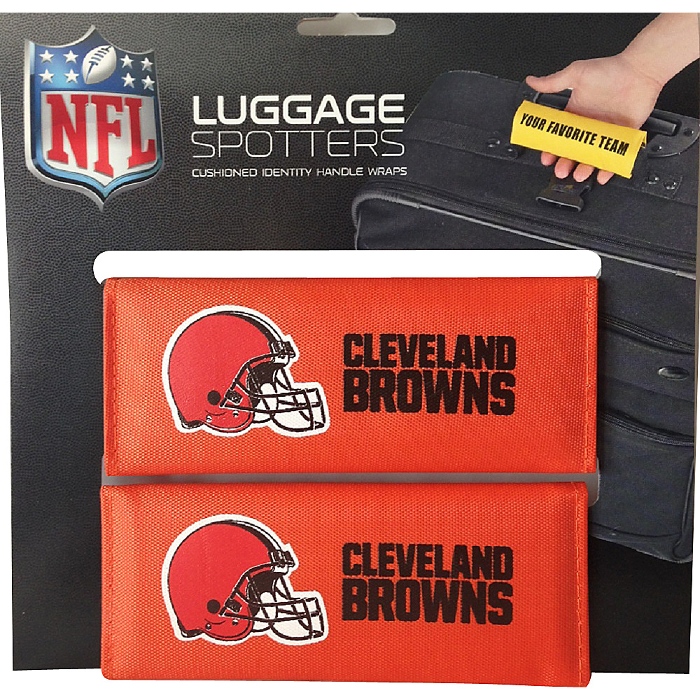 Luggage Spotters NFL Cleveland Browns Luggage Spotter Orange Luggage Spotters Luggage Accessories