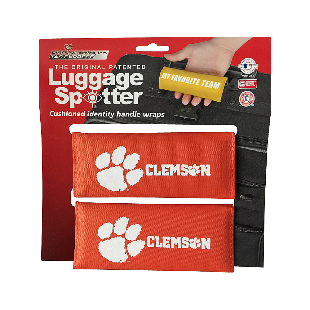 Luggage Spotters NCAA Clemson Tigers Luggage Spotter Orange Luggage Spotters Luggage Accessories