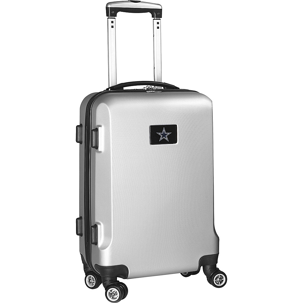 Denco Sports Luggage NFL 20 Domestic Carry On Silver Dallas Cowboys Denco Sports Luggage Hardside Carry On
