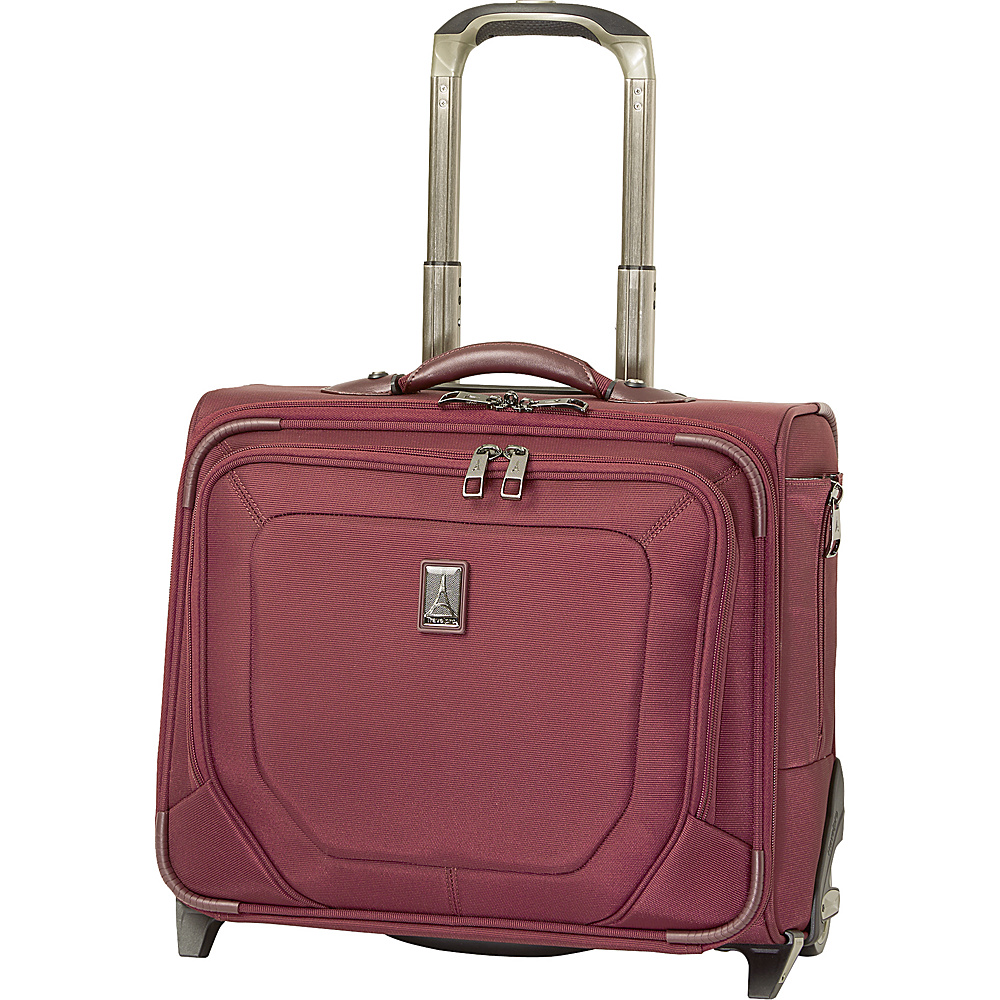 Travelpro Crew 10 Rolling Tote CLOSEOUT Merlot Travelpro Wheeled Business Cases