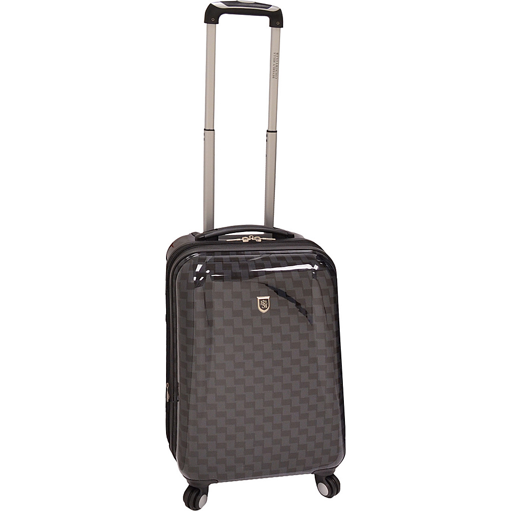 Beverly Hills Country Club Hillcrest 22 Spinner Luggage Black Beverly Hills Country Club Small Rolling Luggage