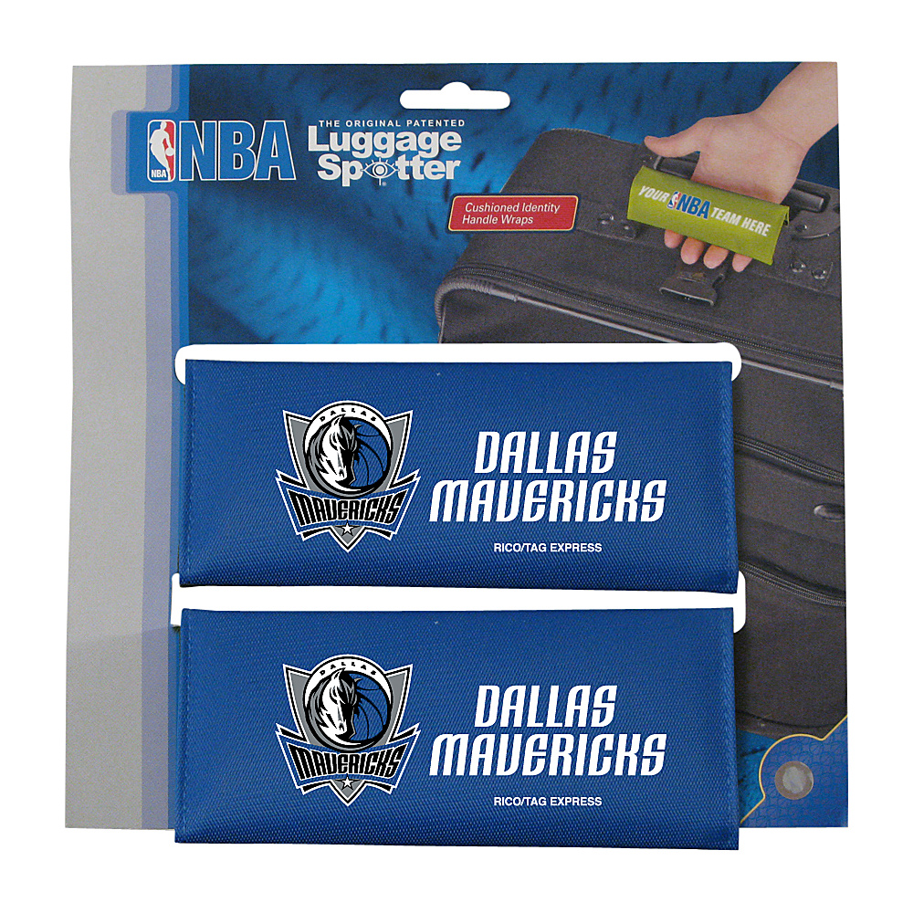 Luggage Spotters NBA Dallas Mavericks Luggage Spotters Blue Luggage Spotters Luggage Accessories