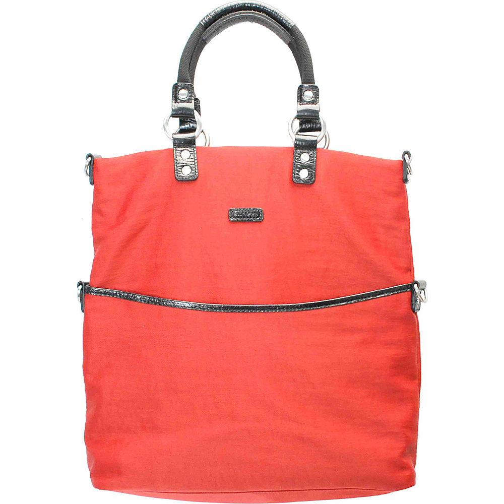 Ellington Handbags Mia Folding Tote Red Ellington Handbags Fabric Handbags
