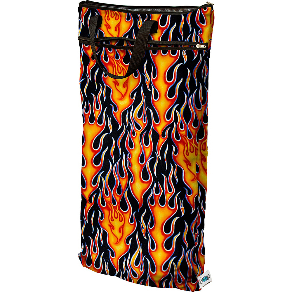 Planet Wise Hanging Wet Dry Bag Flame Planet Wise Diaper and Baby Accessories