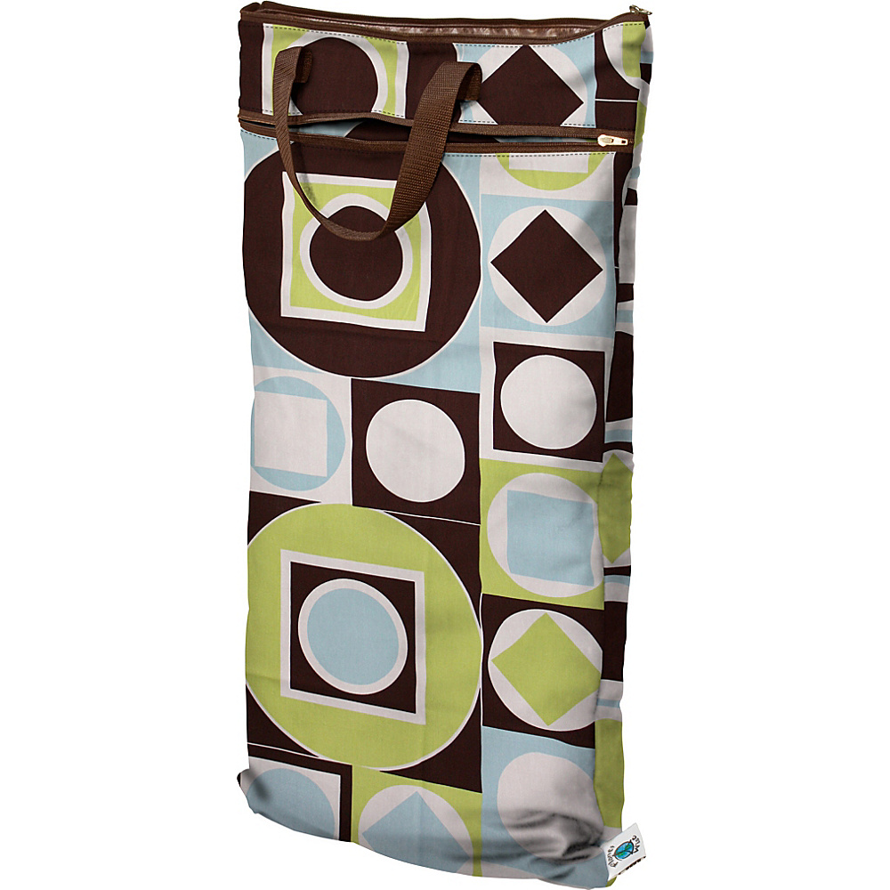 Planet Wise Hanging Wet Dry Bag Geometric Studio Planet Wise Diaper and Baby Accessories