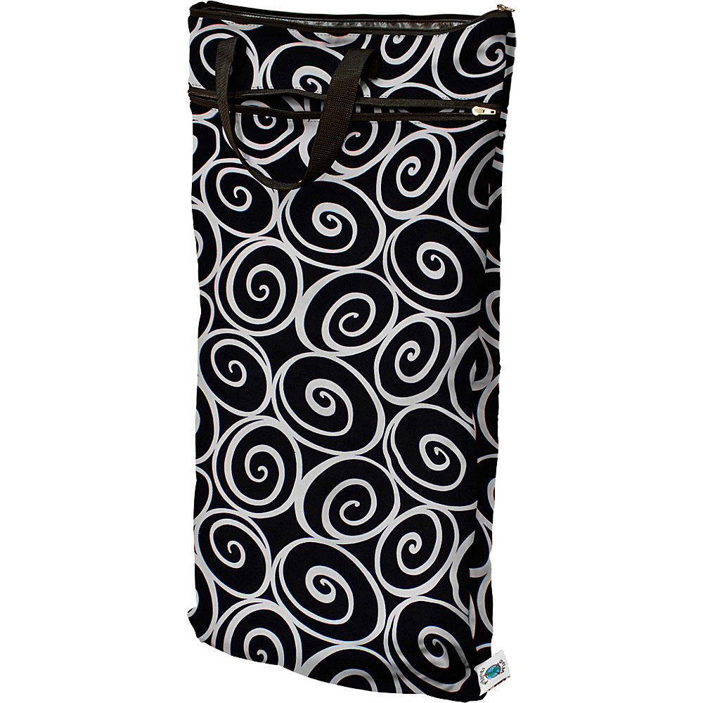 Planet Wise Hanging Wet Dry Bag Midnight Curl Planet Wise Diaper Bags Accessories