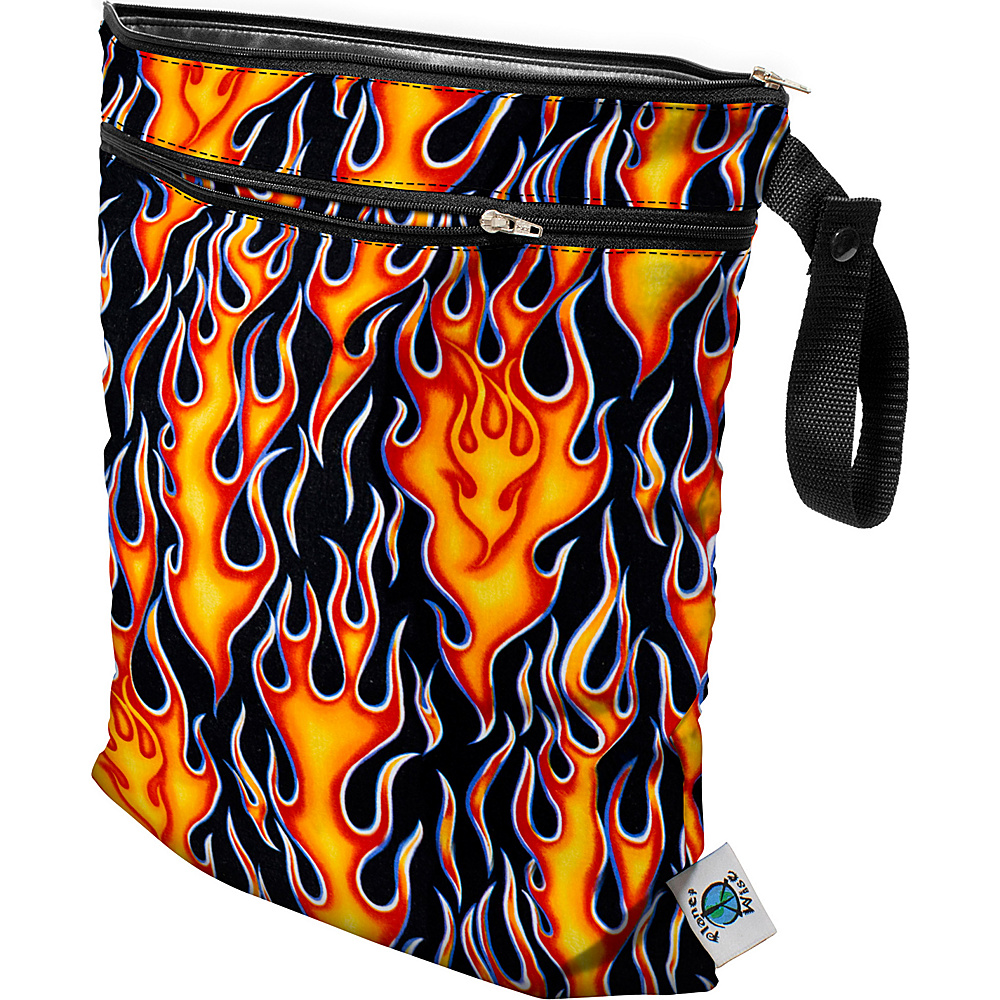 Planet Wise Wet Dry Bag Flame Planet Wise Diaper and Baby Accessories