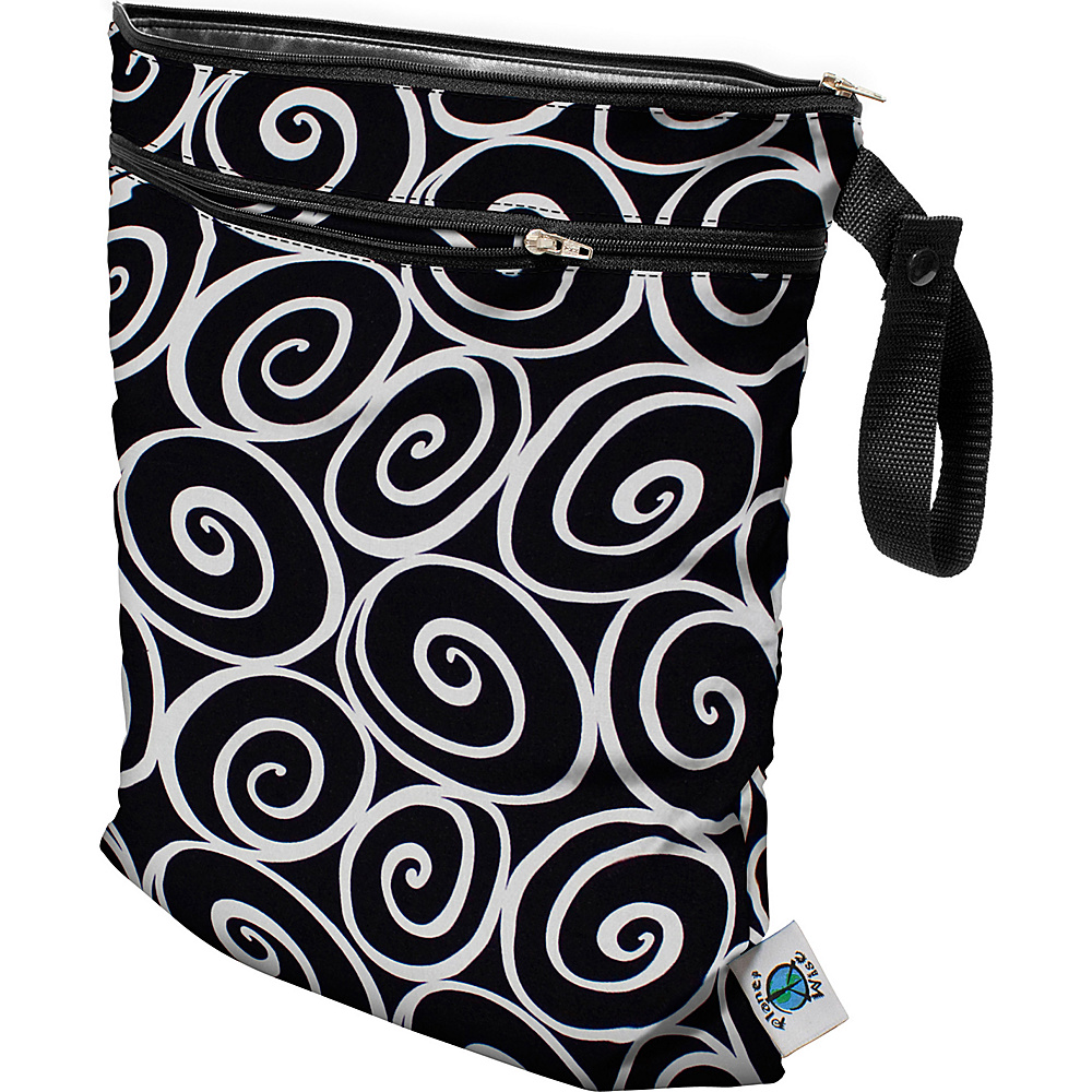 Planet Wise Wet Dry Bag Midnight Curl Planet Wise Diaper Bags Accessories