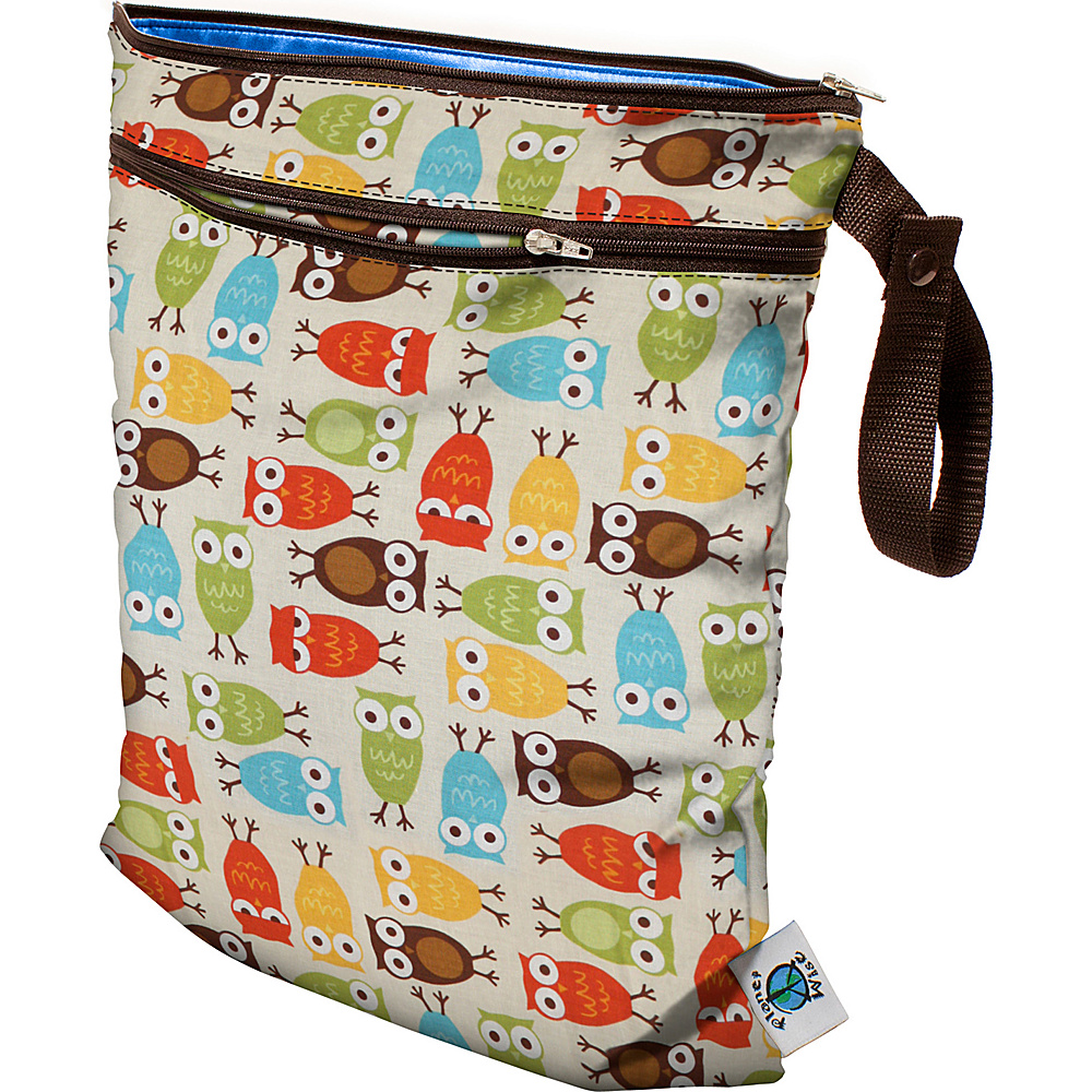 Planet Wise Wet Dry Bag Owl Planet Wise Diaper Bags Accessories