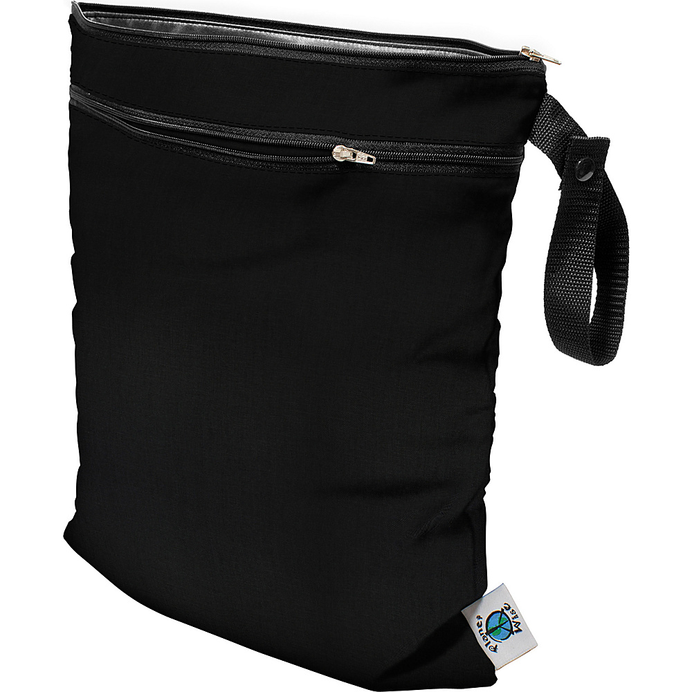 Planet Wise Wet Dry Bag Black Planet Wise Diaper Bags Accessories