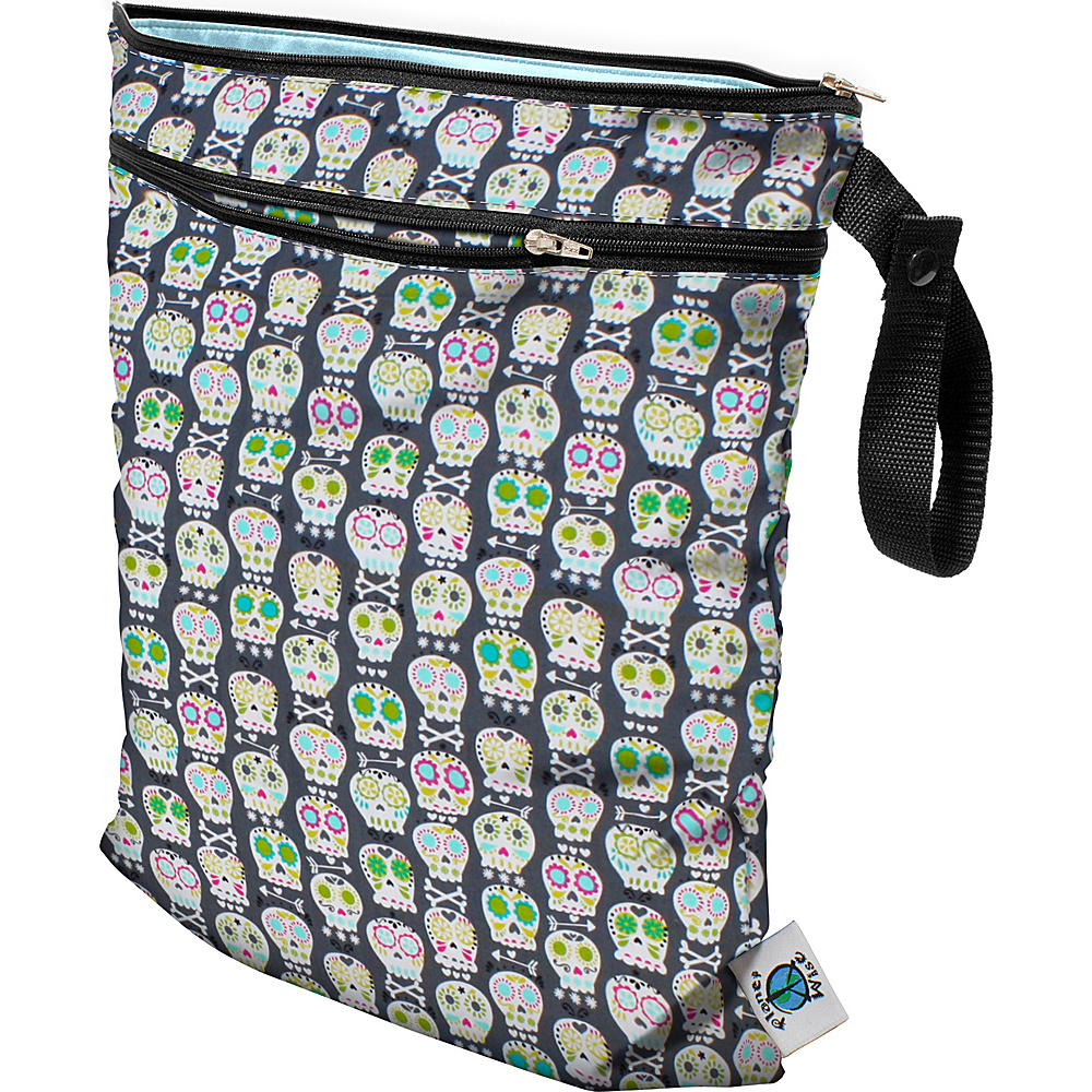 Planet Wise Wet Dry Bag Carnival Skulls Planet Wise Diaper and Baby Accessories
