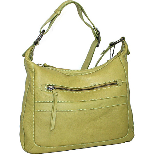 Nino Bossi Slim Sally Crossbody Green - Nino Bossi Leather Handbags