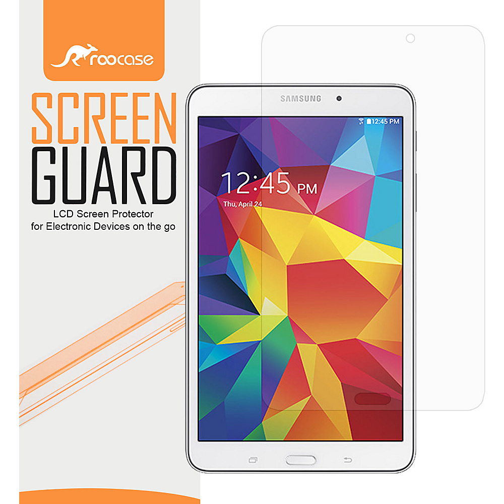 rooCASE Samsung Galaxy Tab 4 8.0 Ultra HD Plus Screen Protector UHDP rooCASE Electronic Cases