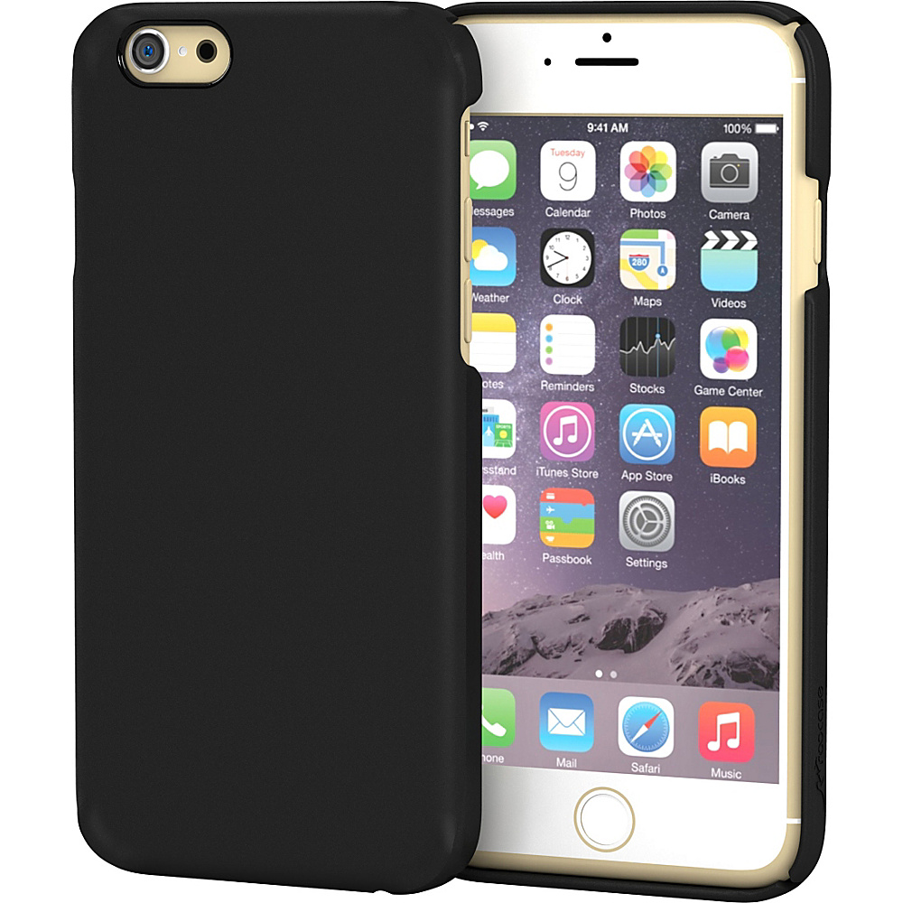 rooCASE Ultra Slim Fit JAKKIT BASIX Case Cover for Apple iPhone 6 6s 4.7 Matte Black rooCASE Electronic Cases