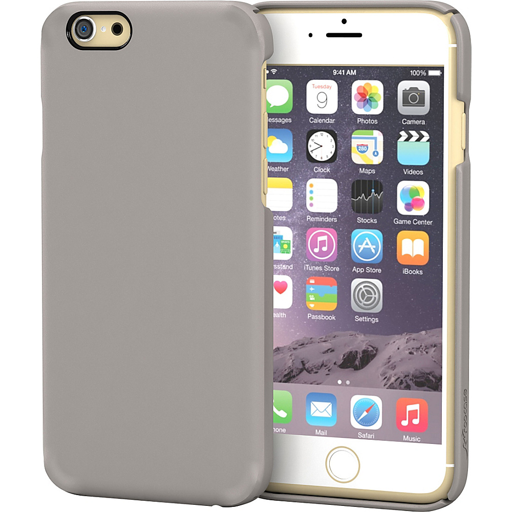 rooCASE Ultra Slim Fit JAKKIT BASIX Case Cover for Apple iPhone 6 6s 4.7 Matte Gray rooCASE Electronic Cases