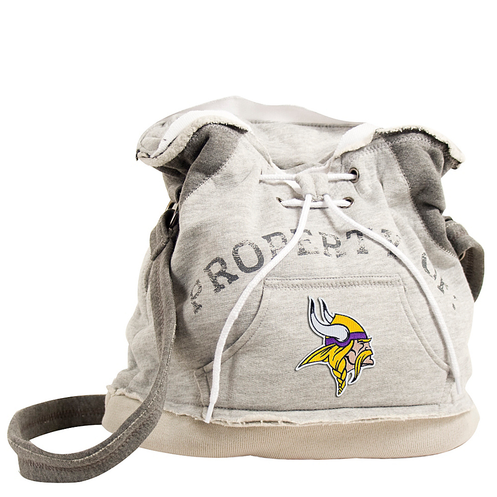 Littlearth Hoodie Shoulder Bag NFL Teams Minnesota Vikings Littlearth Fabric Handbags