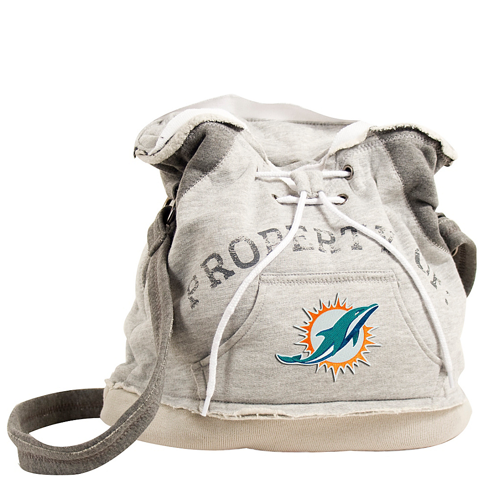 Littlearth Hoodie Shoulder Bag NFL Teams Miami Dolphins Littlearth Fabric Handbags