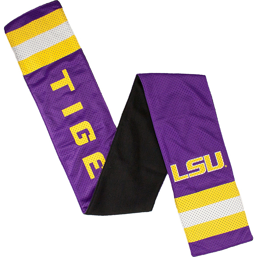 Littlearth Jersey Scarf SEC Teams Louisiana State University Littlearth Hats Gloves Scarves