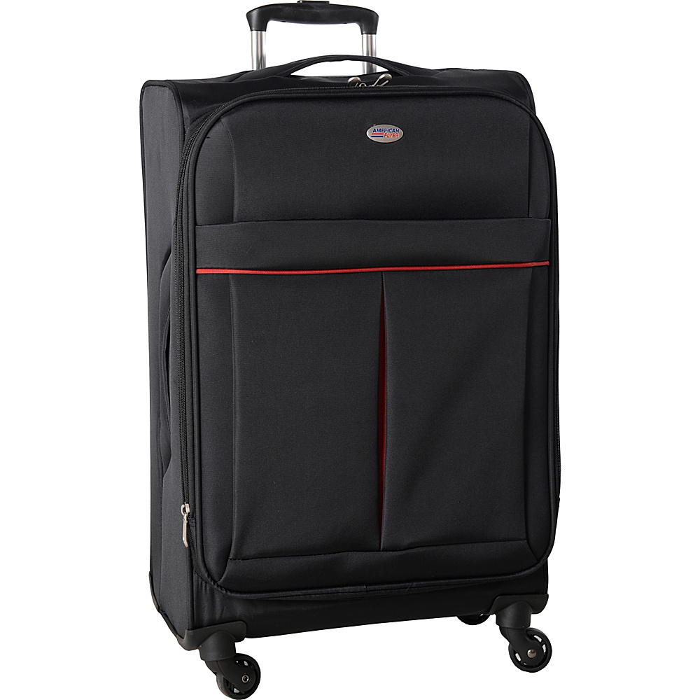 American Flyer Simply Lite! Collection 25 Spinner Black American Flyer Softside Checked