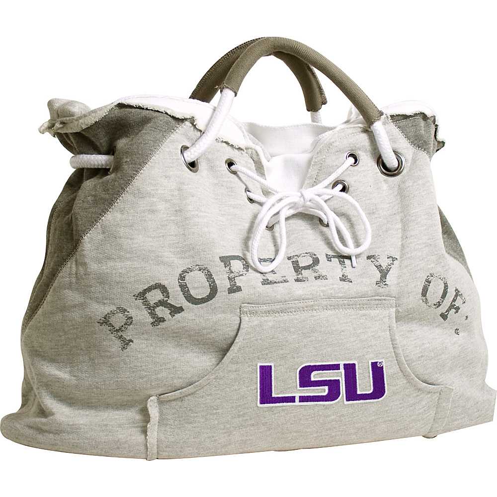 Littlearth Hoodie Tote SEC Teams Louisiana State University Littlearth Fabric Handbags