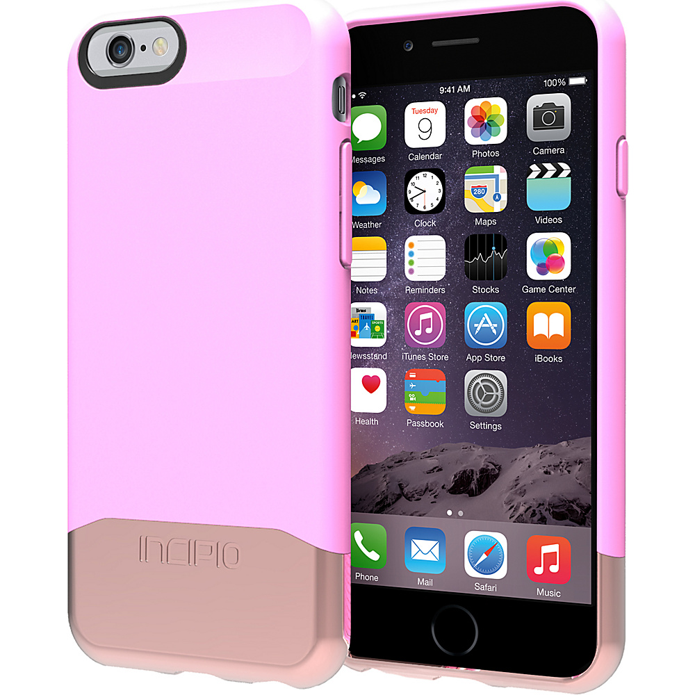 Incipio Edge Chrome iPhone 6 Case Pink Rose Gold Incipio Electronic Cases