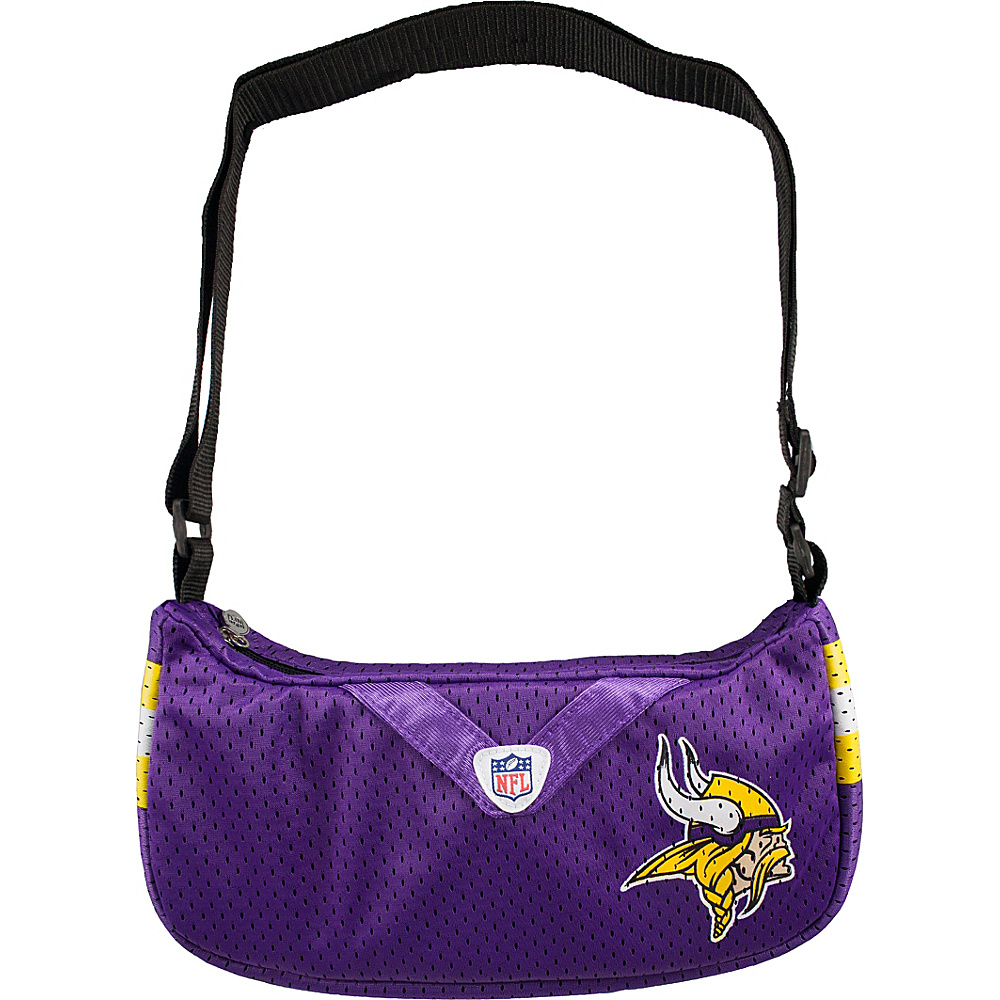 Littlearth Team Jersey Purse NFL Teams Minnesota Vikings Littlearth Fabric Handbags