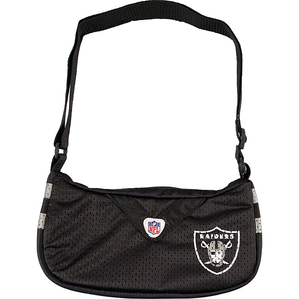 Littlearth Team Jersey Purse NFL Teams Oakland Raiders Littlearth Fabric Handbags