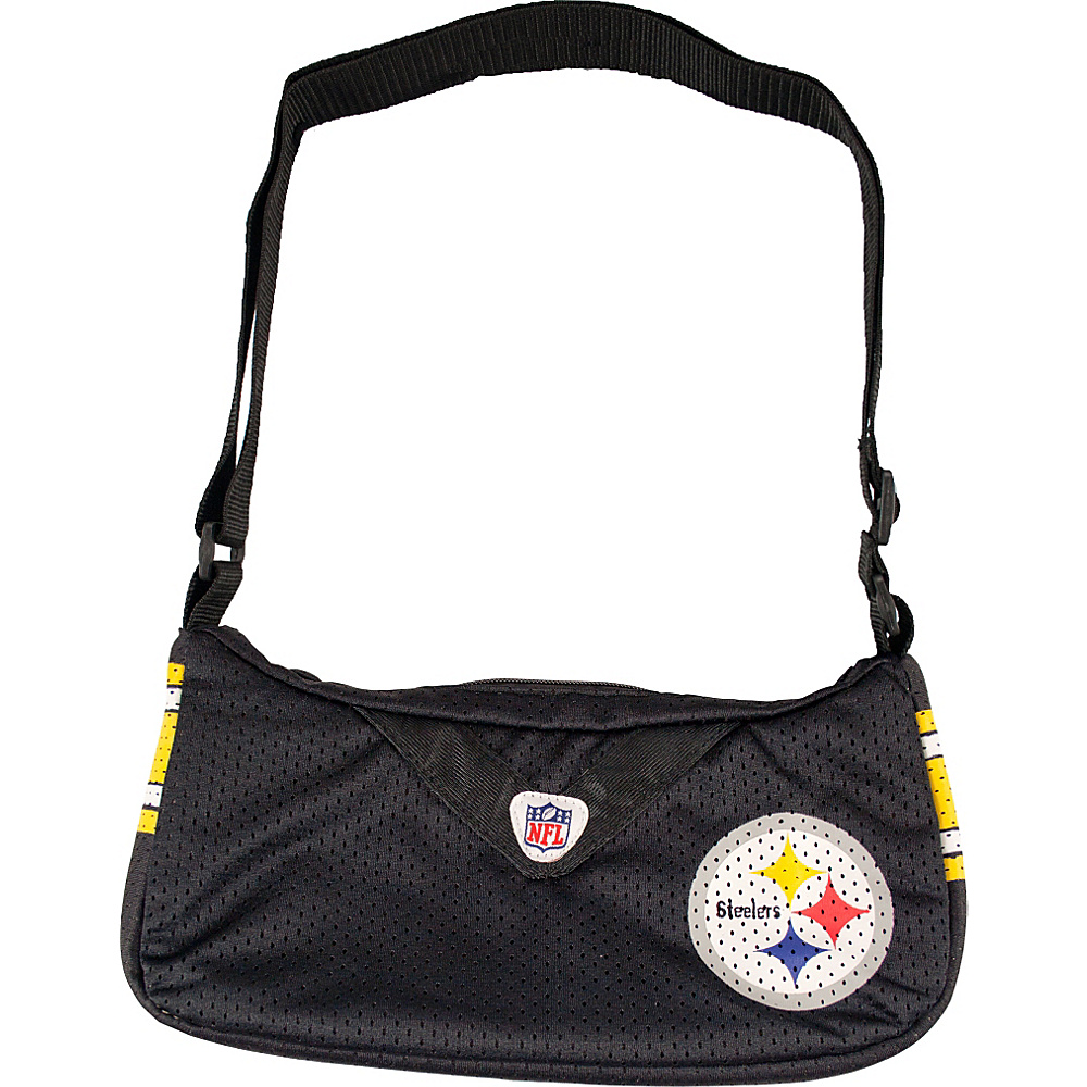 Littlearth Team Jersey Purse NFL Teams Pittsburgh Steelers Littlearth Fabric Handbags