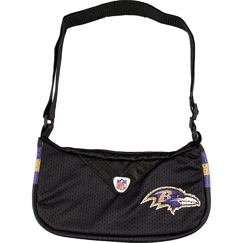 Littlearth Team Jersey Purse NFL Teams Baltimore Ravens Littlearth Fabric Handbags