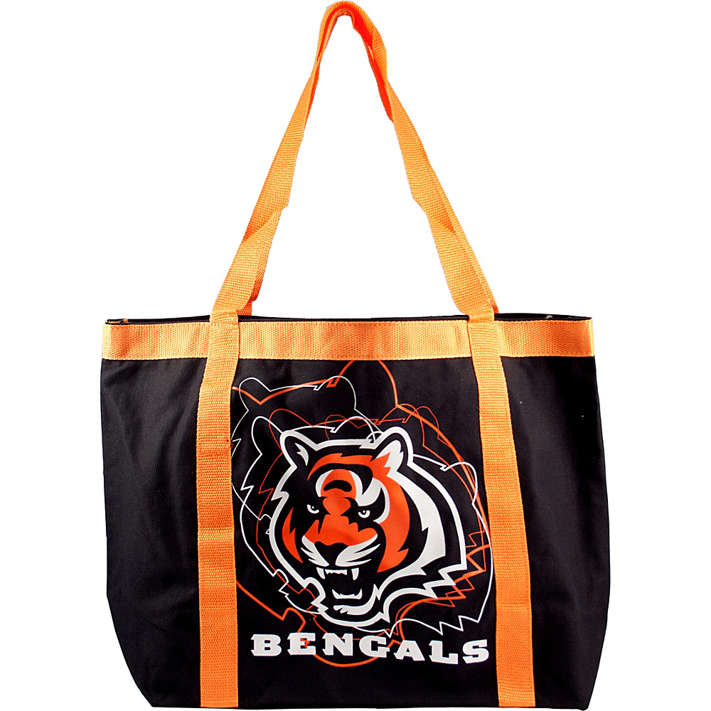 Littlearth Team Tailgate Tote NFL Teams Cincinnati Bengals Littlearth Fabric Handbags