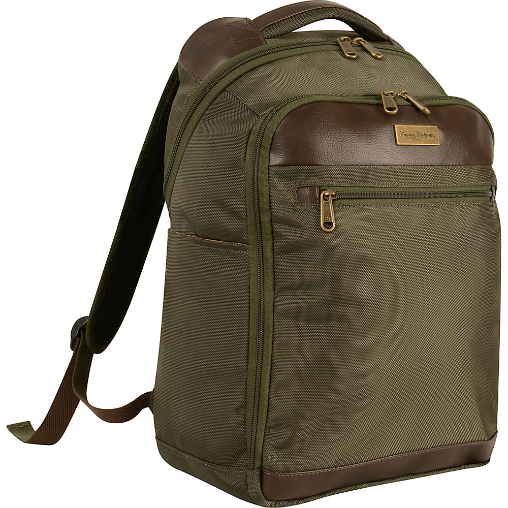 Tommy Bahama Surge 18 Backpack Olive Brown Tommy Bahama Business Laptop Backpacks