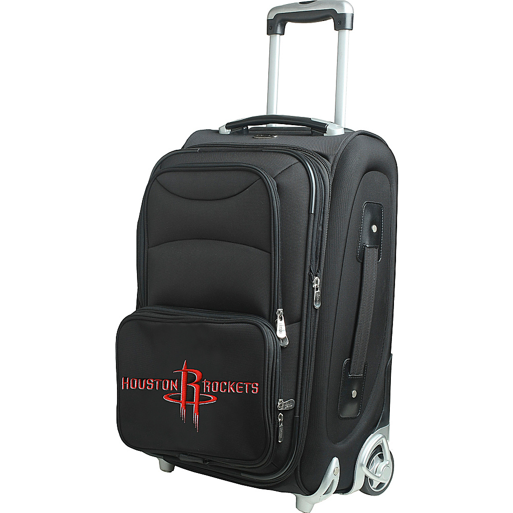 Denco Sports Luggage NBA 21 Wheeled Upright Houston Rockets Denco Sports Luggage Softside Carry On