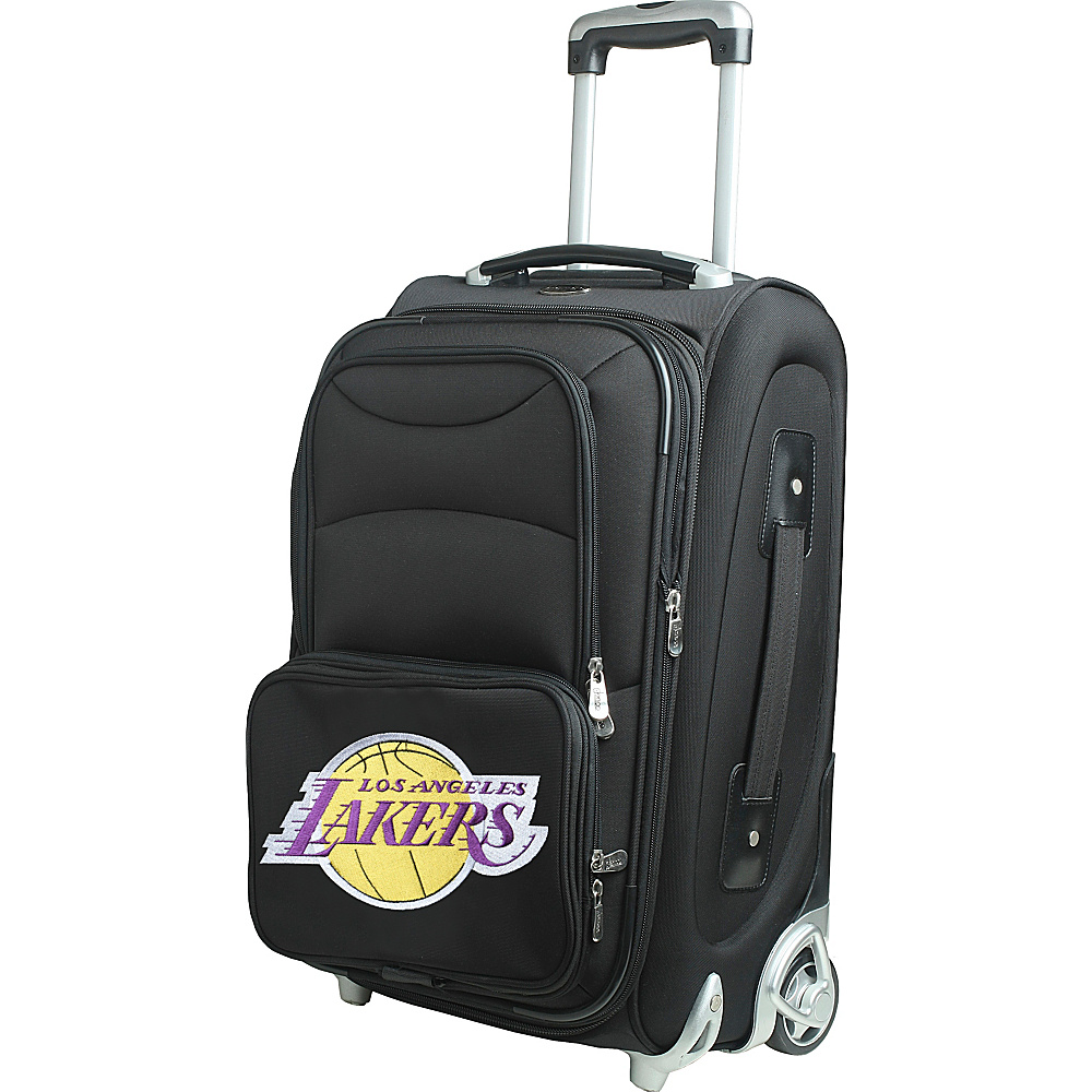 Denco Sports Luggage NBA 21 Wheeled Upright Los Angeles Lakers Denco Sports Luggage Softside Carry On