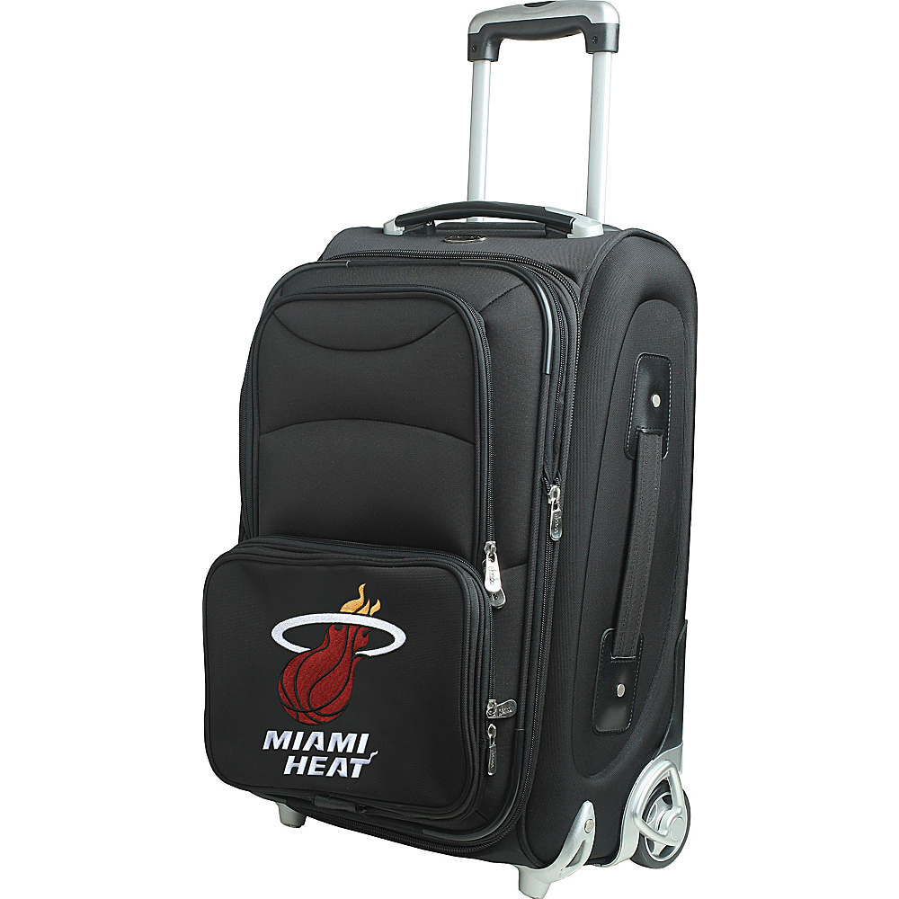 Denco Sports Luggage NBA 21 Wheeled Upright Miami Heat Denco Sports Luggage Softside Carry On