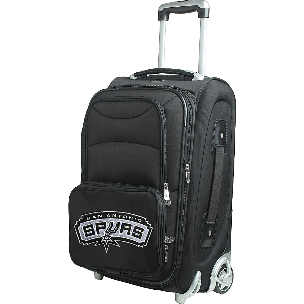 Denco Sports Luggage NBA 21 Wheeled Upright San Antonio Spurs Denco Sports Luggage Softside Carry On