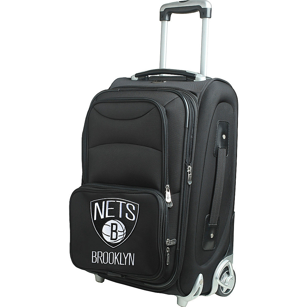 Denco Sports Luggage NBA 21 Wheeled Upright Brooklyn Nets Denco Sports Luggage Softside Carry On