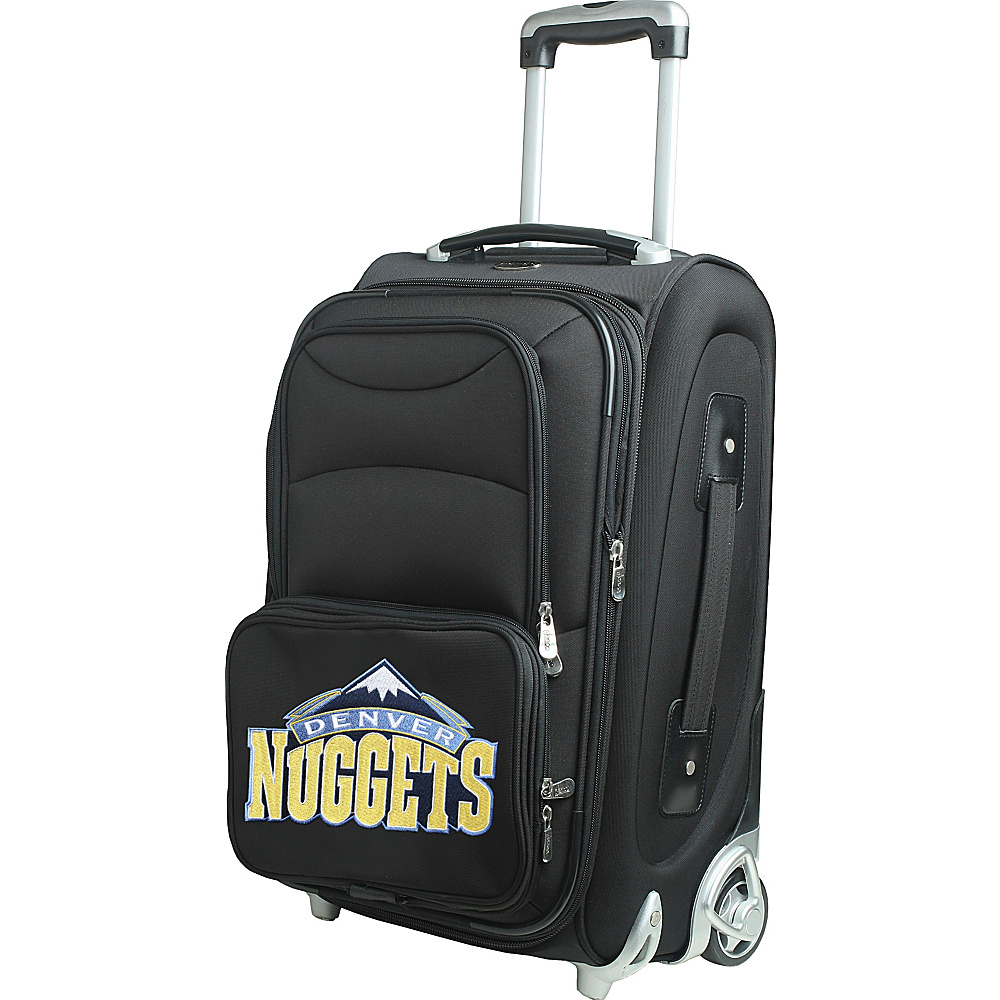 Denco Sports Luggage NBA 21 Wheeled Upright Denver Nuggets Denco Sports Luggage Softside Carry On