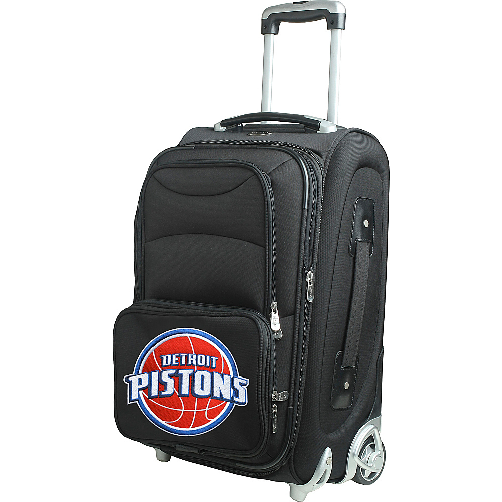 Denco Sports Luggage NBA 21 Wheeled Upright Detroit Pistons Denco Sports Luggage Softside Carry On
