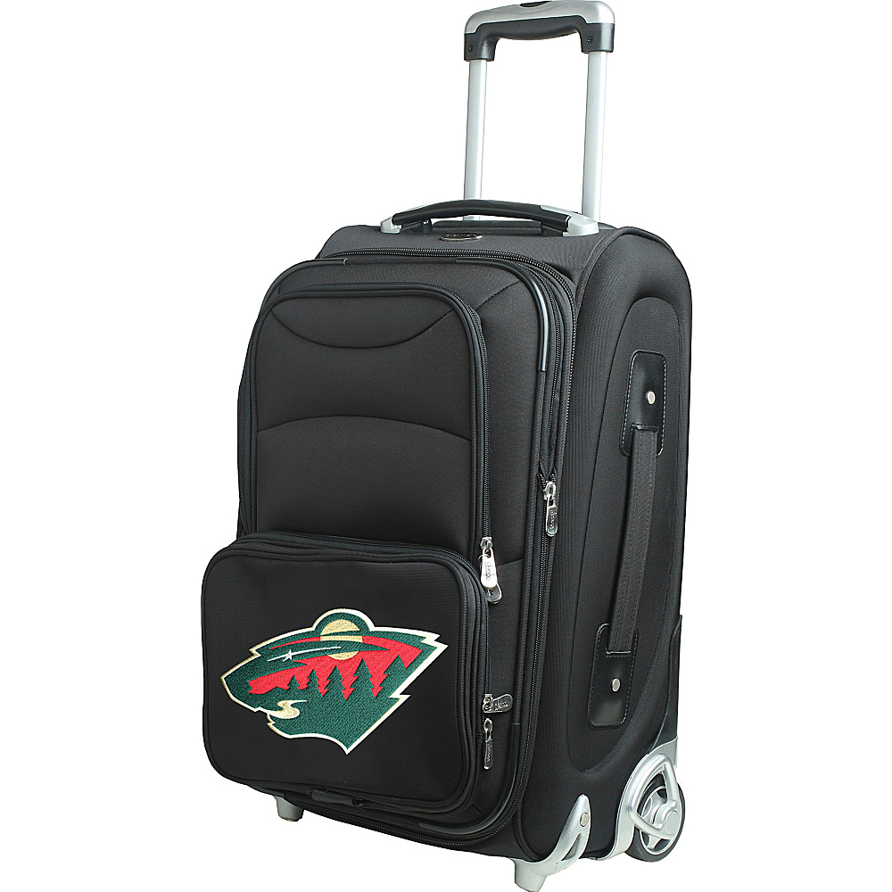 Denco Sports Luggage NHL 21 Wheeled Upright Minnesota Wild Denco Sports Luggage Softside Carry On