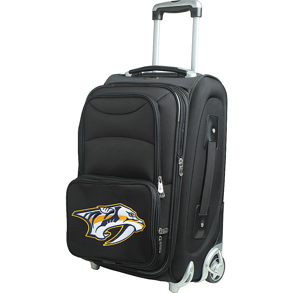 Denco Sports Luggage NHL 21 Wheeled Upright Nashville Predators Denco Sports Luggage Softside Carry On