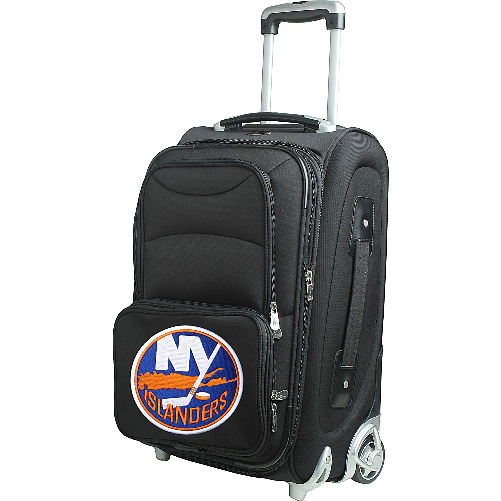 Denco Sports Luggage NHL 21 Wheeled Upright New York Islanders Denco Sports Luggage Softside Carry On