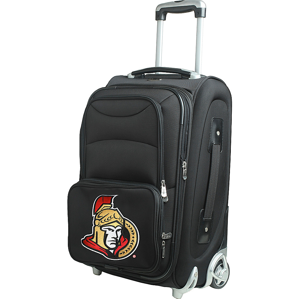 Denco Sports Luggage NHL 21 Wheeled Upright Ottawa Senators Denco Sports Luggage Softside Carry On