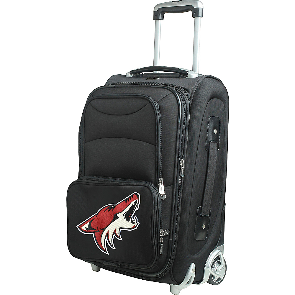 Denco Sports Luggage NHL 21 Wheeled Upright Phoenix Coyotes Denco Sports Luggage Softside Carry On