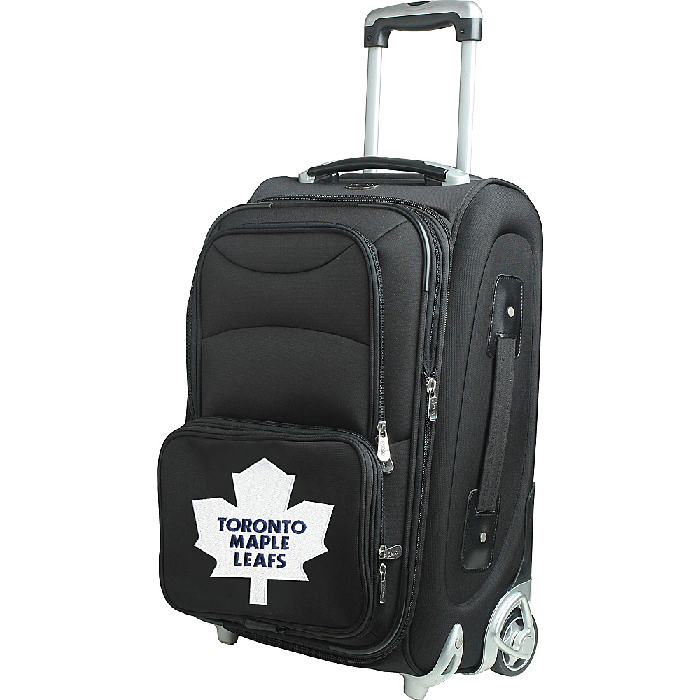 Denco Sports Luggage NHL 21 Wheeled Upright Toronto Maple Leafs Denco Sports Luggage Softside Carry On
