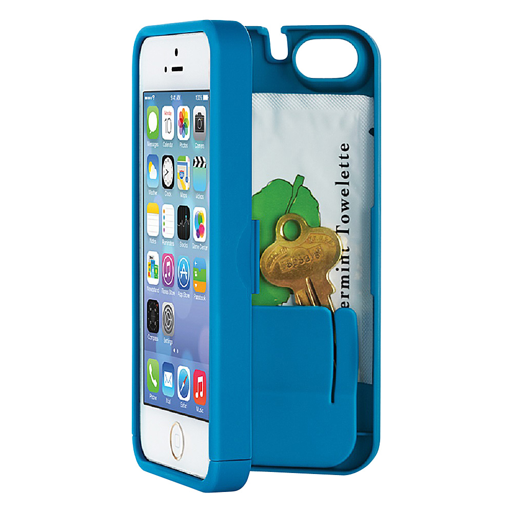 eyn case iPhone 5C wallet storage Case Turquoise eyn case Electronic Cases