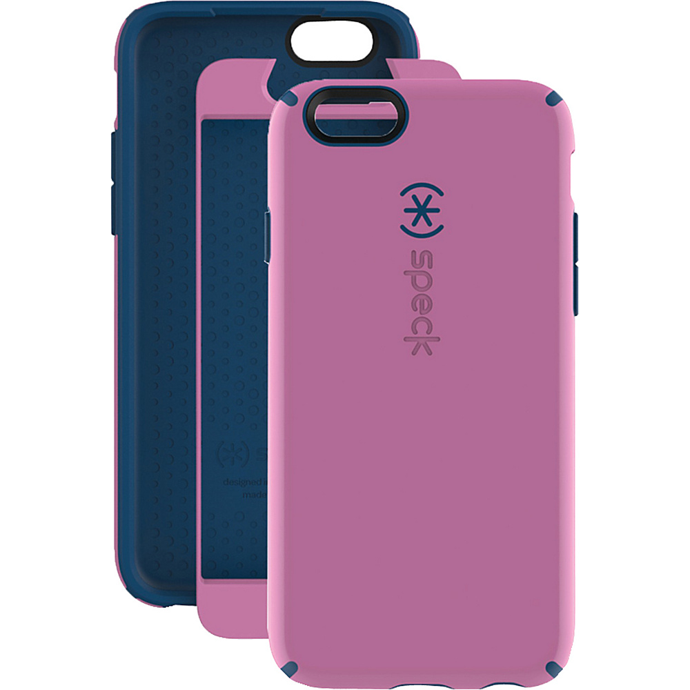 Speck iPhone 6 4.7 Candyshell Faceplate Case Beaming Orchid Purple Deep Sea Blue Speck Personal Electronic Cases