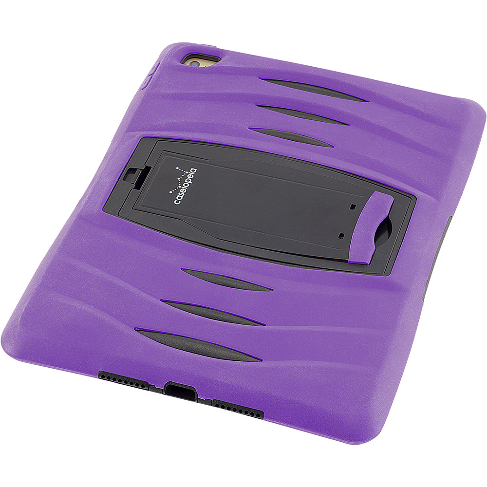Devicewear Caseiopeia Keepsafe Kick Rugged Heavy Duty iPad Air 2 Case and Screen Protector Purple Devicewear Electronic Cases