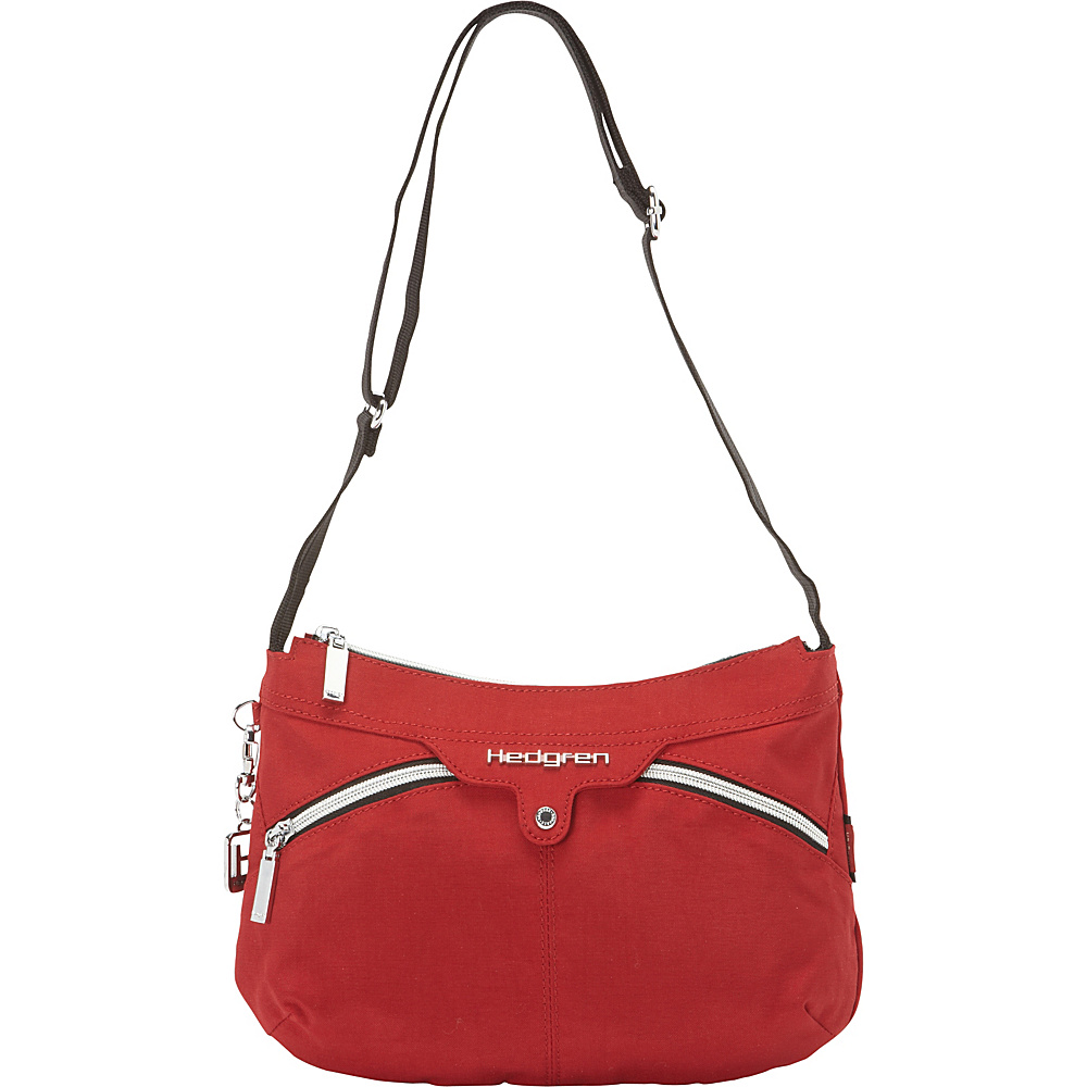 Hedgren Wapping Bag 01 Version Chilli Pepper Red Hedgren Fabric Handbags