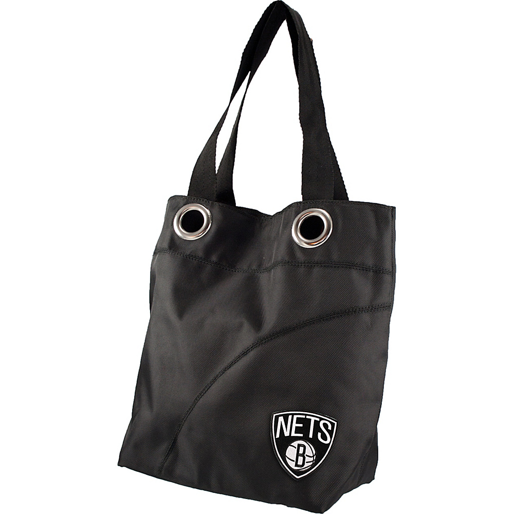 Littlearth Color Sheen Tote NBA Teams Brooklyn Nets Littlearth Fabric Handbags